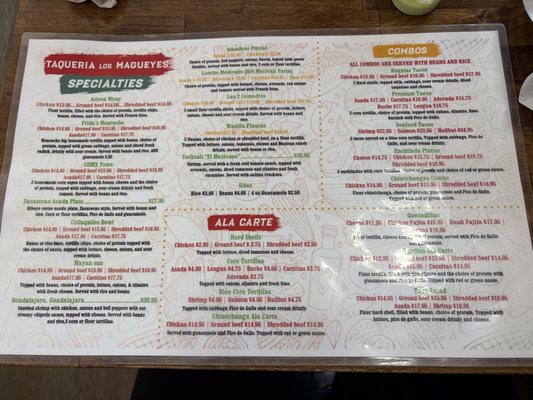 Menu photo 1 Taqueria Los Magueyes Wasilla, AK Menu photo 1 Taqueria Los Magueyes Wasilla, AK