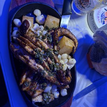 7 Tables on the Beach - Octopus dinner - Peruvian Near Me - Hollywood, Florida 7 Tables on the Beach - Octopus dinner - Peruvian Near Me - Hollywood, Florida