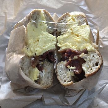 Benchwarmers Bagels And Coffee - #9 egg sandwich - Sandwiches Near Me - Raleigh, North Carolina