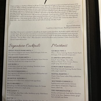 Ray's On the River - Menu - Seafood Near Me - Sandy Springs, Georgia Ray's On the River - Menu - Seafood Near Me - Sandy Springs, Georgia