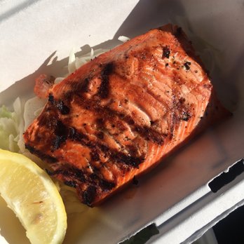 Seabolt's Restaurant - Grilled Salmon for my Caesar salad - Seafood Near Me - Oak Harbor, Washington Seabolt's Restaurant - Grilled Salmon for my Caesar salad - Seafood Near Me - Oak Harbor, Washington