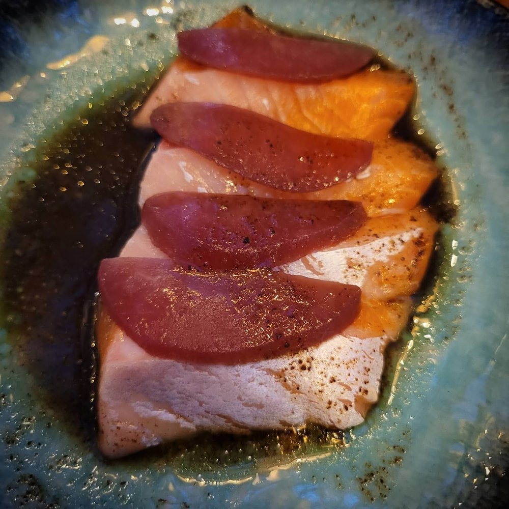 Sushi Lab Rooftop - Tuna belly - Japanese Near Me - New York, New York Sushi Lab Rooftop - Tuna belly - Japanese Near Me - New York, New York