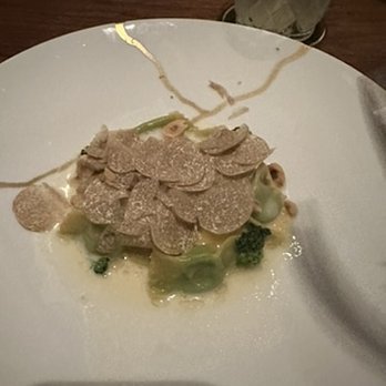Citrin - BROCCOLI AGNOLOTTI with truffle - Cocktail Bars Near Me - Santa Monica, California