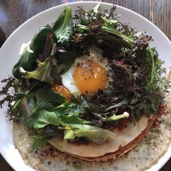 Medina Cafe - Harissa veggie burger - Breakfast & Brunch Near Me - Vancouver, British Columbia