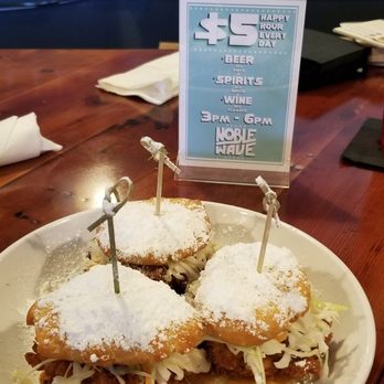 Noble Wave - Bin-yay fried chicken sliders - Cajun/Creole Near Me - Salem, Oregon