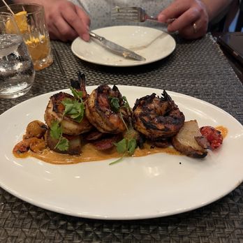 Meat Market Palm Beach - Grilled Shrimp special appetizer with chorizo was amazing - Steakhouses Near Me - Palm Beach, Florida Meat Market Palm Beach - Grilled Shrimp special appetizer with chorizo was amazing - Steakhouses Near Me - Palm Beach, Florida