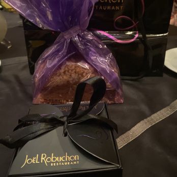 Joel Robuchon - Gift to go (bread) and leftover desserts - French Near Me - Las Vegas, Nevada