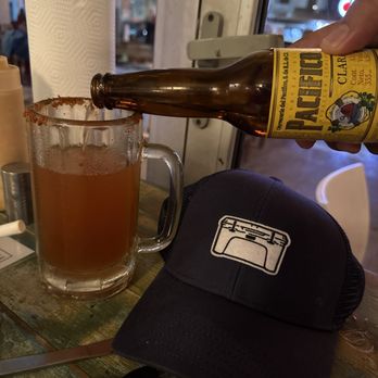 FISH - To cure a bad Hungover: Clamato and Pacifico combo. - Seafood Near Me - Mazatlan, SIN FISH - To cure a bad Hungover: Clamato and Pacifico combo. - Seafood Near Me - Mazatlan, SIN