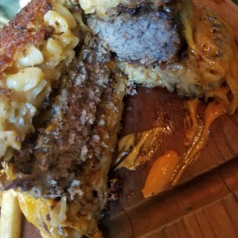 The Bedford - Fried Mac n Cheese burger - New American Near Me - Brooklyn, New York The Bedford - Fried Mac n Cheese burger - New American Near Me - Brooklyn, New York