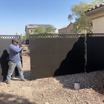 J C Welding Mobile - Crew member adding new door - Metal Fabricators Near Me
