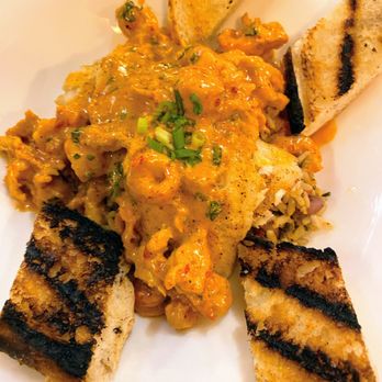 North Country Kitchen and Bar - Walleye Cajun style, meaning topped with an amazing crawfish sauce!!! - Southern Near Me - Suttons Bay, Michigan