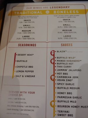 Menu photo 3 Buffalo Wild Wings Houston, TX Menu photo 3 Buffalo Wild Wings Houston, TX