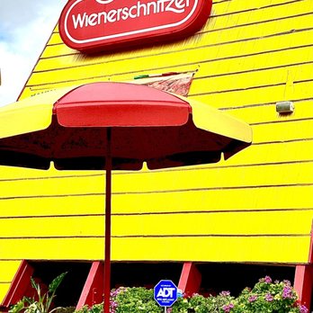 Wienerschnitzel - Sign - Hot Dogs Near Me - Garden Grove, California