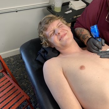 Dead Set Ink - Birthday boys first tattoo - Tattoo Near Me - Kenosha, Wisconsin