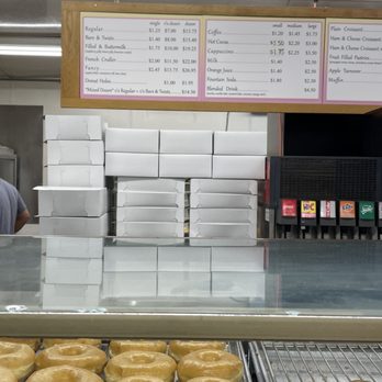 Fresno Donut House - a display of doughnuts - Donuts Near Me - Fresno, California
