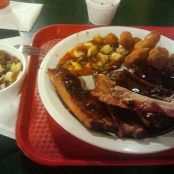 Soulman's Bar-B-Que - 1/2 slab ribs w/ beans & fried okra. TX BBQ at its best, excellent customer service! - Barbeque Near Me - Royse City, Texas Soulman's Bar-B-Que - 1/2 slab ribs w/ beans & fried okra. TX BBQ at its best, excellent customer service! - Barbeque Near Me - Royse City, Texas