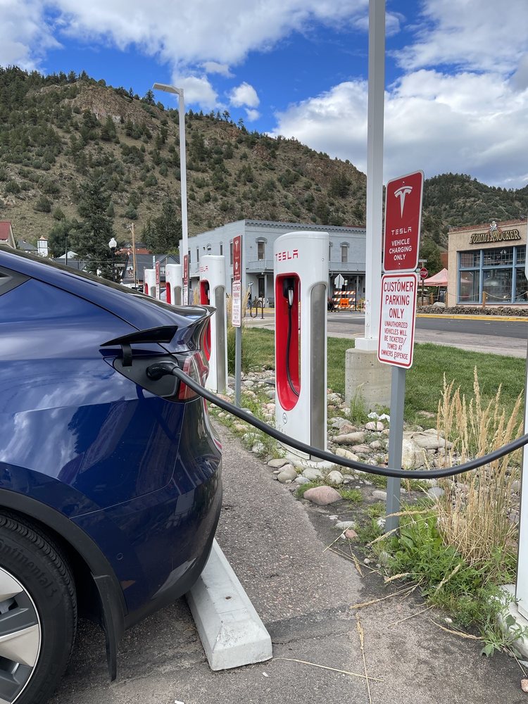 TESLA SUPERCHARGER 1319 Miner St, Idaho Springs, Colorado EV Charging Stations Phone