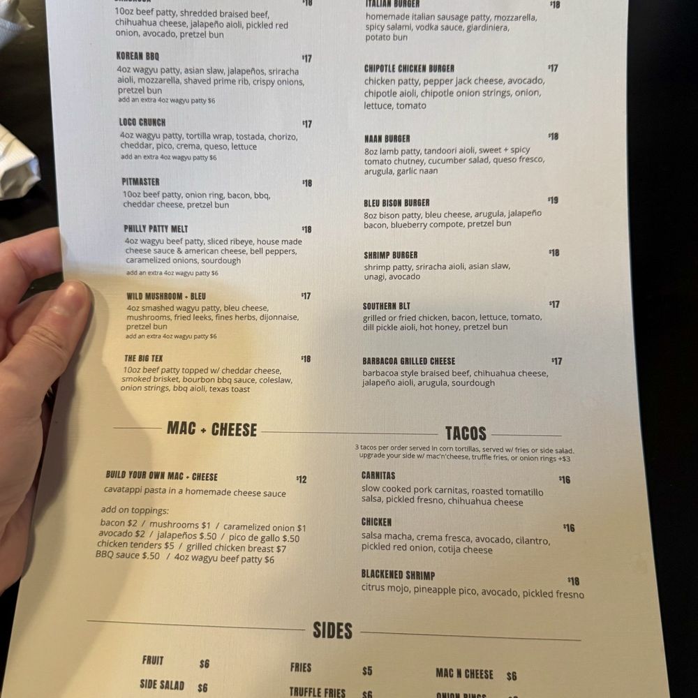 The Burger Social - Menu - Bars Near Me - Wheaton, Illinois The Burger Social - Menu - Bars Near Me - Wheaton, Illinois