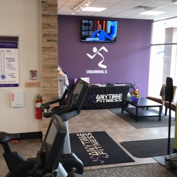 Anytime Fitness - Front entrance - Gyms Near Me - Streamwood, Illinois Anytime Fitness - Front entrance - Gyms Near Me - Streamwood, Illinois