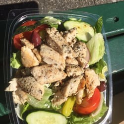 Greek On the Run - Grilled chicken salad
