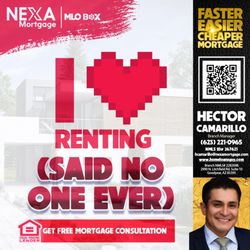Hector Camarillo - NEXA Lending - Let me help you figure out a plan to stop renting.