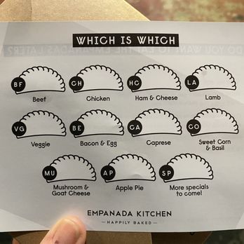 Empanada Kitchen - Each empanada is branded with a code - Breakfast & Brunch Near Me - San Diego, California Empanada Kitchen - Each empanada is branded with a code - Breakfast & Brunch Near Me - San Diego, California