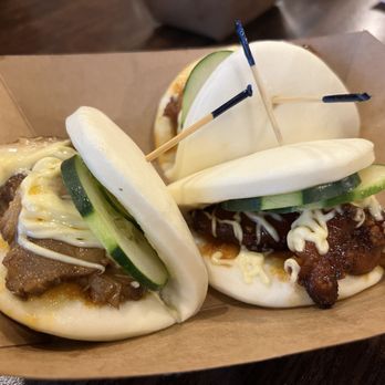 Slurp Ramen - Pork and chicken buns - Ramen Near Me - Port Jefferson, New York Slurp Ramen - Pork and chicken buns - Ramen Near Me - Port Jefferson, New York