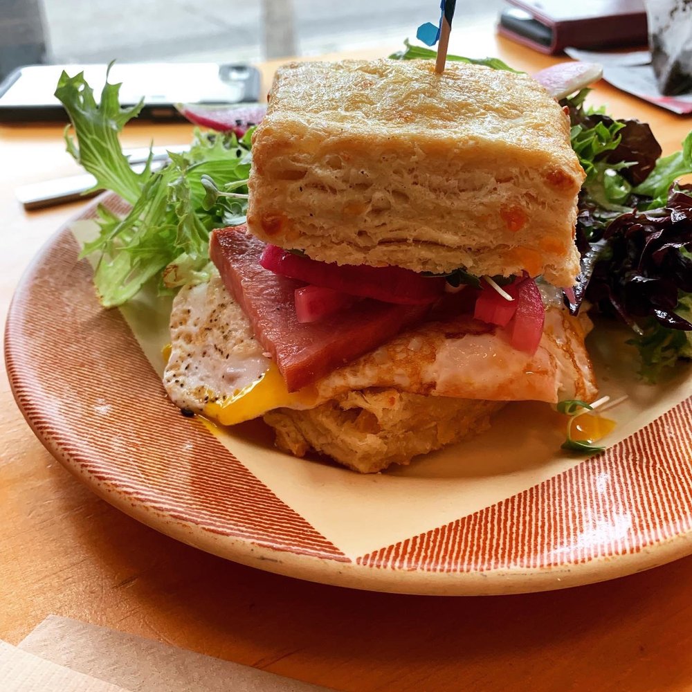Dough Mama - Ham Biscuit - Bakeries Near Me - Columbus, Ohio