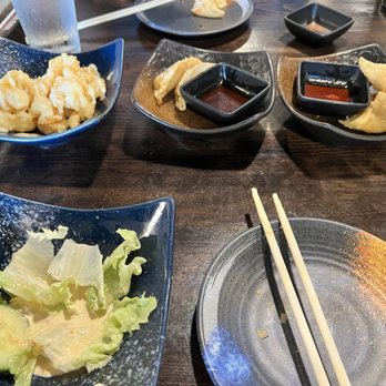 Mito Sushi - Appetizers galore. Yum - Sushi Bars Near Me - Centennial, Colorado