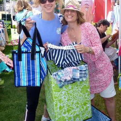 SueB. do - Customer with all her loot~Osterville