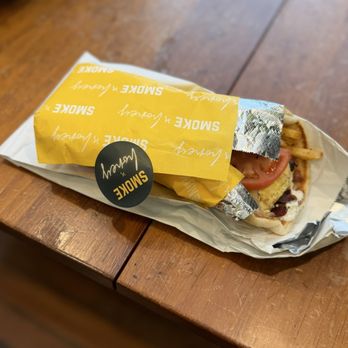 Smoke & Honey - Breakfast gyro - Greek Near Me - New Orleans, Louisiana Smoke & Honey - Breakfast gyro - Greek Near Me - New Orleans, Louisiana