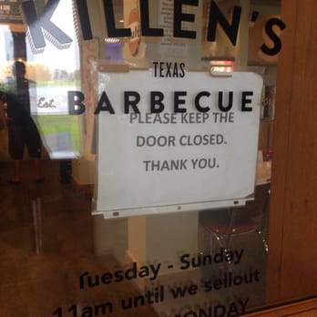 Killen's Barbecue - Barbeque Near Me - Pearland, Texas