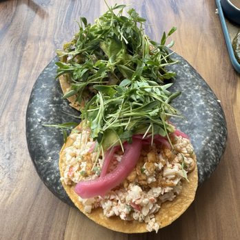 Salt  + Lime - Tampico tostada - Mexican Near Me - Del Mar, California