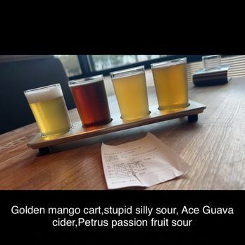 Yard House - Beer flight - New American Near Me - Orlando, Florida