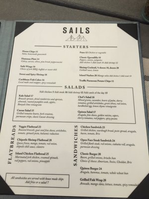 Menu photo 5 Sails East End, VI