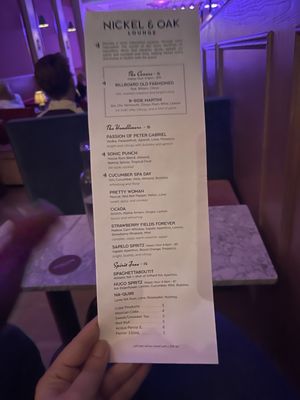 Menu photo 1 Nickel & Oak Savannah, GA