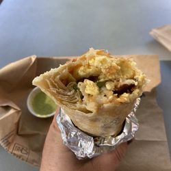 Cuevas Tacos - Breakfast Burrito