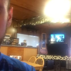 Texas Bar-Be-Que - Weird corner playing westerns.