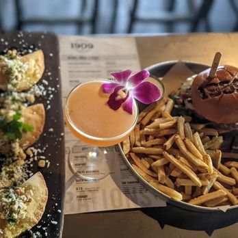 1909 - Shrimp crab empanadas lady something drink, bison burger - Bars Near Me - Temecula, California 1909 - Shrimp crab empanadas lady something drink, bison burger - Bars Near Me - Temecula, California