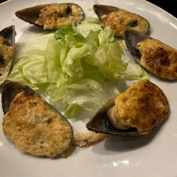 Baked Mussels