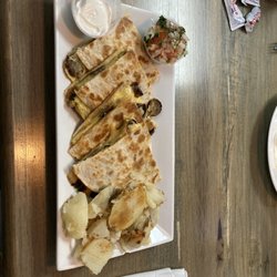 Kekis Cafe - Wish I could rotate the photo of my quesadilla