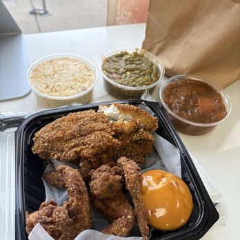 Cleo's Southern Cuisine - The Float & Fly - catfish & fried chicken wings - Southern Near Me - Chicago, Illinois Cleo's Southern Cuisine - The Float & Fly - catfish & fried chicken wings - Southern Near Me - Chicago, Illinois