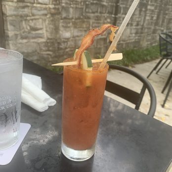 North High Brewing - Bloody Mary with candied bacon garnish - Brewpubs Near Me - Dublin, Ohio North High Brewing - Bloody Mary with candied bacon garnish - Brewpubs Near Me - Dublin, Ohio