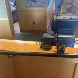 Applebee's Grill + Bar - Server checking the order after I stared at it for 15 mins to see if it's mine because no one labeled it