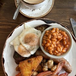 True English Breakfast with a latte!