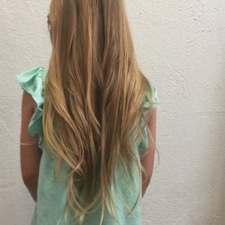 Posh Hair Salon - Back to school Hair for this cutie!!!