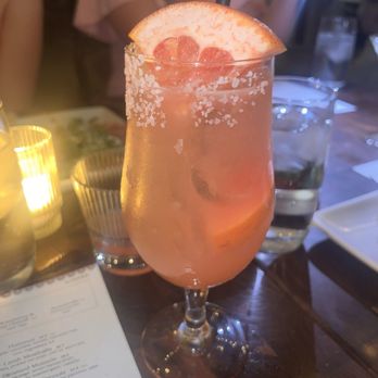 Olive & Ivy - SPARKLING ROSÉ PALOMA - cuervo tradicional blanco, salted grapefruit, rose petal, fresh lime, fever tree grapefruit soda - Breakfast & Brunch Near Me - Scottsdale, Arizona Olive & Ivy - SPARKLING ROSÉ PALOMA - cuervo tradicional blanco, salted grapefruit, rose petal, fresh lime, fever tree grapefruit soda - Breakfast & Brunch Near Me - Scottsdale, Arizona