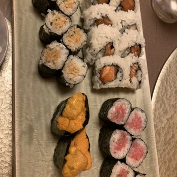 Photo of Restaurant Murata - Portland, OR, United States. Uni Nigiri - Sushi (bottom left)