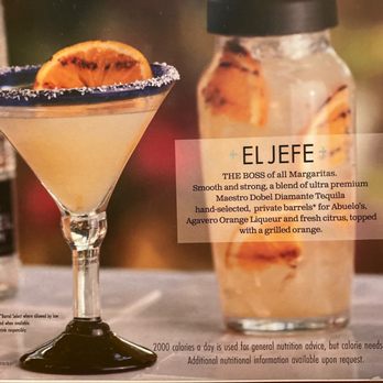 Abuelo's Mexican Restaurant - El Jefe Margarita - Mexican Near Me - Katy, Texas Abuelo's Mexican Restaurant - El Jefe Margarita - Mexican Near Me - Katy, Texas