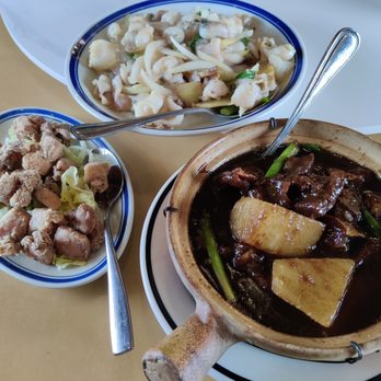 Circle Chinese Cuisine - crispy chicken, crispy fish, and beef brisket clay pot - Cantonese Near Me - Kent, Washington